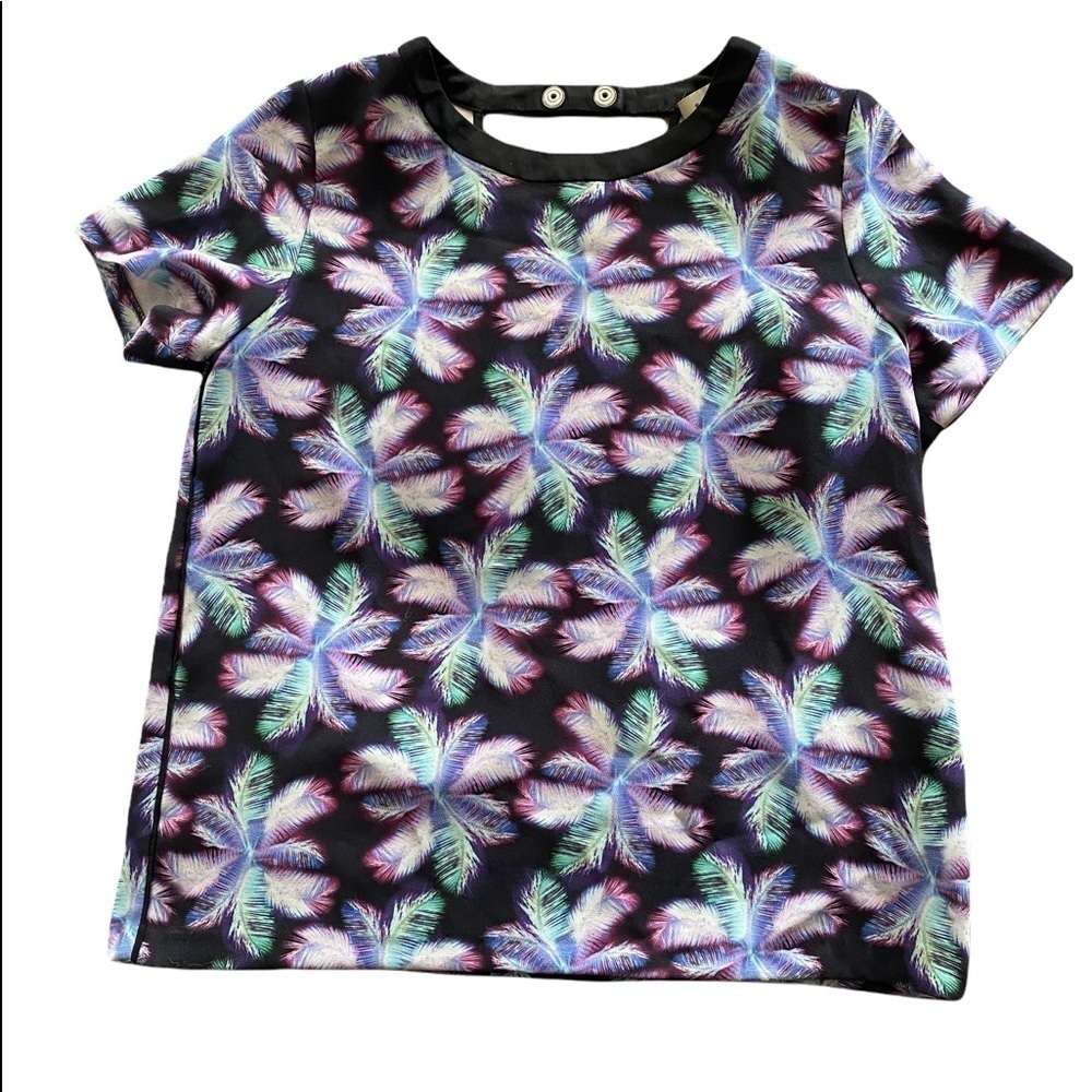Sandro SILK BLOUSE - BLACK SZ 2